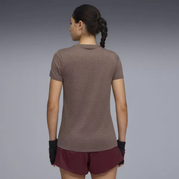  Tricou pentru femei PUMA W TAD ESSENTIAL HEATHER TEE 525891-88 ERICA DE STAFIDE 