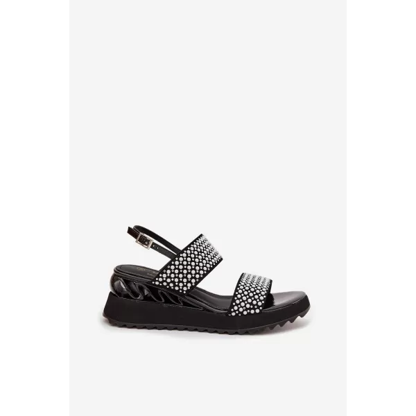 Sandale de dama D&A CR61-3067 NEGRU 