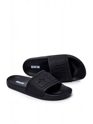 Papuci barbati BIG STAR DD174690 BLACK Pantofi Big Star