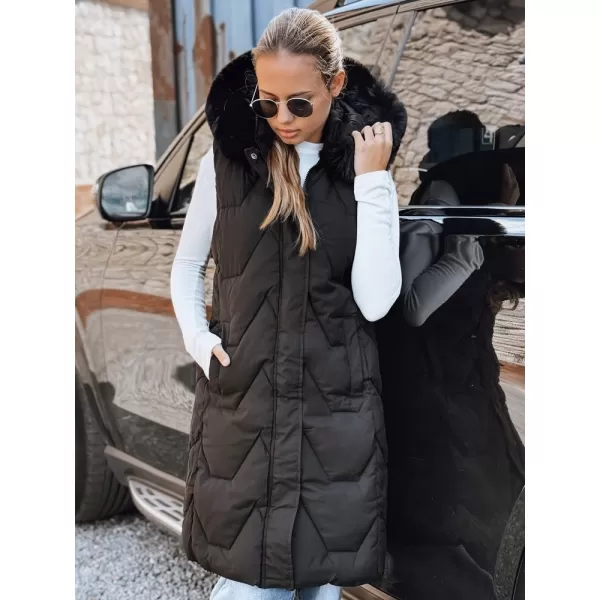 Vesta de dama DSTREET TY5262 NEGRU 