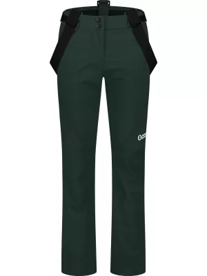 Pantaloni de schi pentru femei NORDBLANC BLUFF NBWP8303 VERDE ÎNCHIS