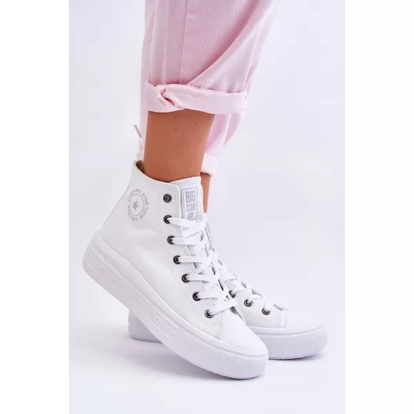  Adidași de damă BIG STAR LL274A183 WHITE Pantofi Big Star 