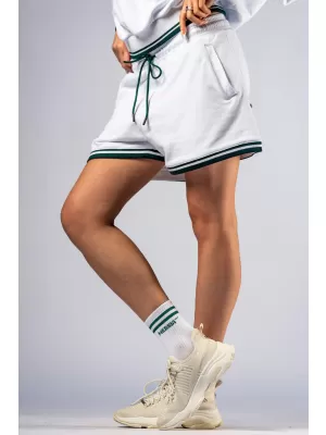 Pantaloni scurți de lounge CLUB DOR 643 ALB Nebbia