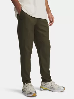 Pantaloni sport pentru bărbați UNDER ARMOUR UA UNSTOPPABLE TAPERED PANTS 6003861-308 VERDE