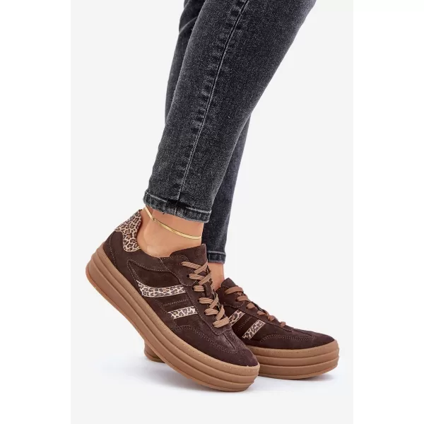  Pantofi de dama ZAZOO N1176 MARO/BEJ 