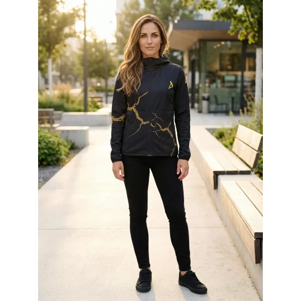  Jachetă softshell premium pentru femei ALTISPORT VOJ/ALW129JACK01 NEGRU 