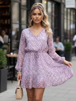 Rochie DSTREET EY2366 ALB