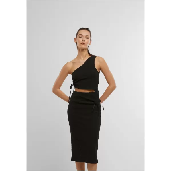  Rochie URBAN CLASSICS TB7706 NEGRU 