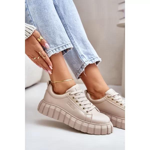  Pantofi dama BIG STAR MM274618 BEI Pantofi Big Star 