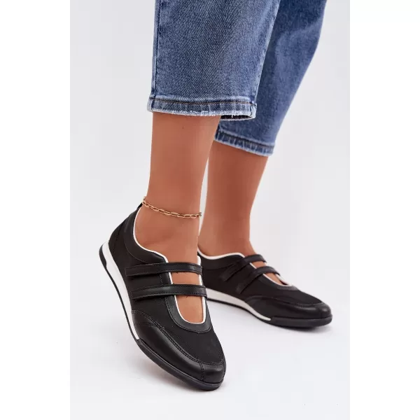  Balerini de dama BOTO FARVESSA 41587 NEGRU 