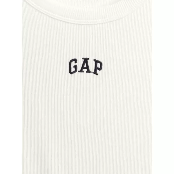  Maiou pentru copii GAP LOGO TANK 771346-02 NOU ALB 