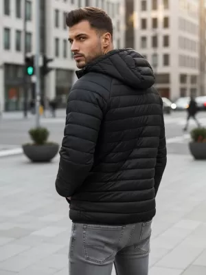 Jachetă pentru bărbați DSTREET TX4010 NEGRU
