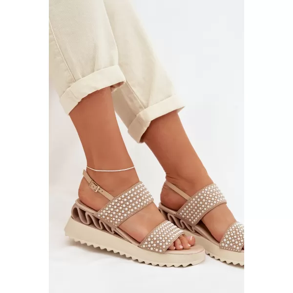  Sandale de dama D&A CR61-3067 BEJ 