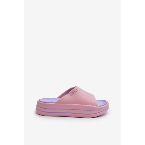  Papuci dama BIG STAR NN274A035 ROZ Pantofi Big Star 