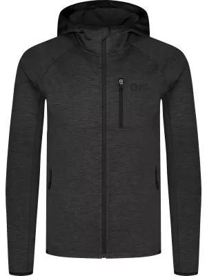 Hanorac powerfleece pentru bărbați NORDBLANC CREEK NBWFM8280 EVIDENȚIERE DIN GRAFIT