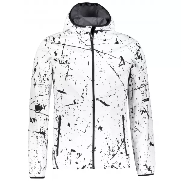  Jachetă softshell premium pentru bărbați ALTISPORT VOJ/ALM034JACK01 ALB 