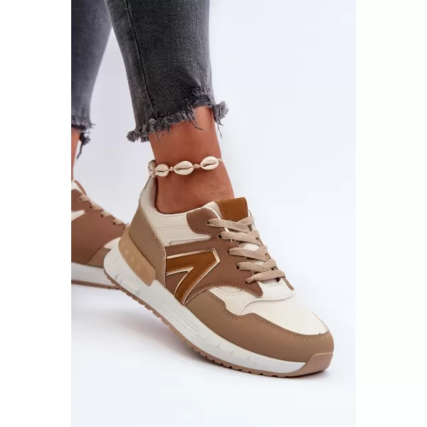  Adidași de damă BOTO VINELLI 31355 KAKI 