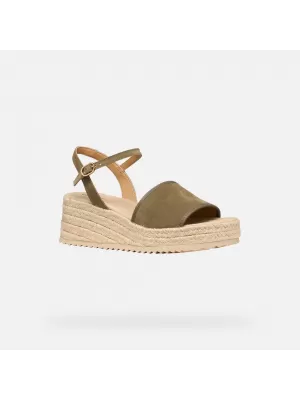 Sandale de dama GEOX ALEMERIA G012886 KAKI