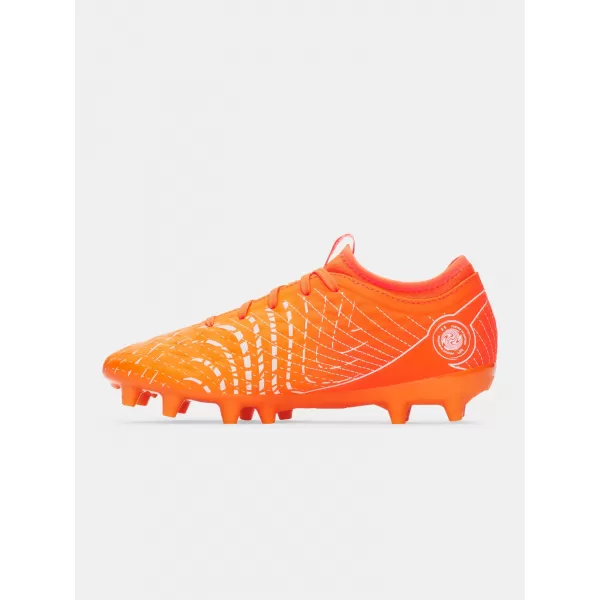  Cizme de fotbal pentru baieti UNDER ARMOUR UA MAGNETICO SELECT 5 FG JR 6000545-825 PORTOCALE 