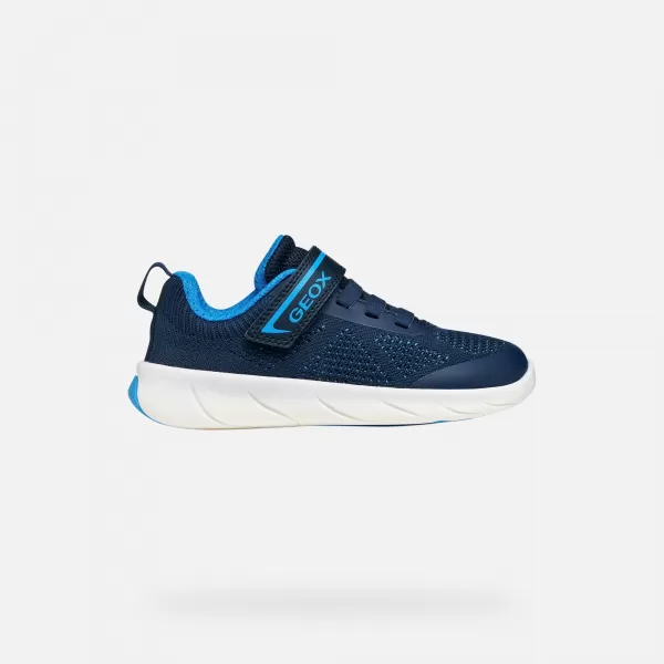  Adidași pentru băieți GEOX FOOT-RUN J65PDB06K9JCF44D ALBASTRU 