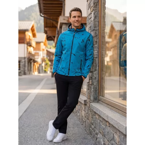  Jachetă softshell premium pentru bărbați ALTISPORT VOJ/ALM034JACK01 SMARALD 