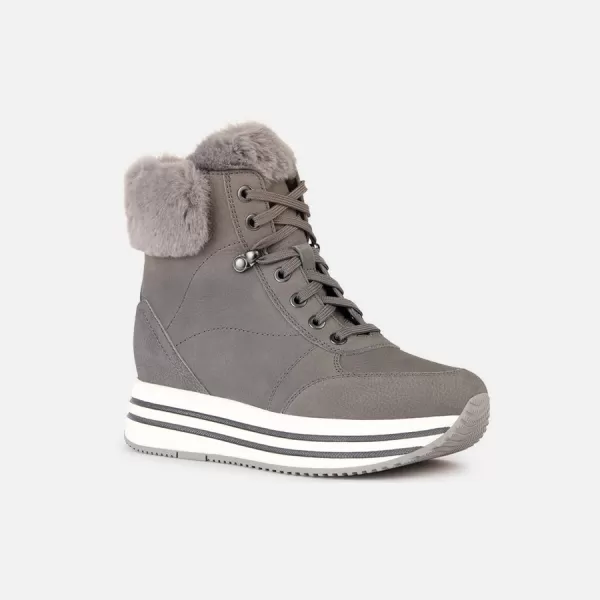  Adidași de damă GEOX KENCY G011648 GRI 