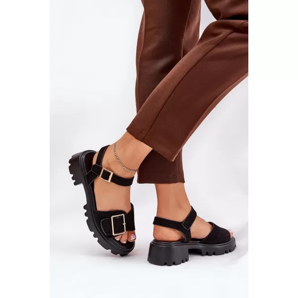  Sandale de dama BOTO GOFIELLE 36139 NEGRU 