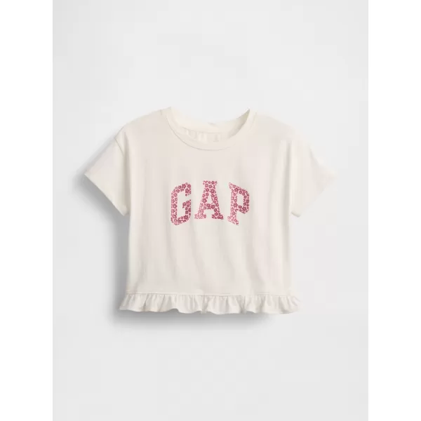  Tricou pentru copii GAP LOGO TEE 778425-01 NOU ALB 