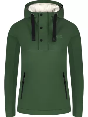 Jachetă softshell pentru femei NORDBLANC SHOAL NBSSL8341 VERDE