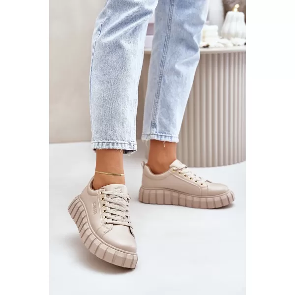  Pantofi dama BIG STAR MM274618 BEI Pantofi Big Star 