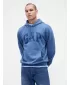 Hanorac pentru bărbați GAP LOGO PULLOVER HOODIE 715036-71 ALBĂSTREA