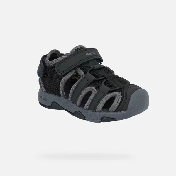  Sandale pentru baieti GEOX MULTY B650FA05014C9999 NEGRU 