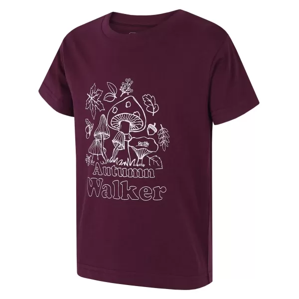  Tricou pentru copii HUSKY TEE MUSHROOM K VIOLET 