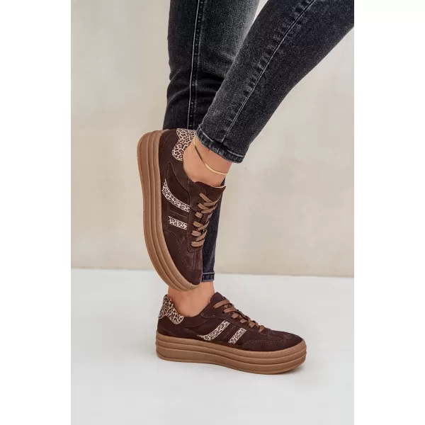  Pantofi de dama ZAZOO N1176 MARO/BEJ 