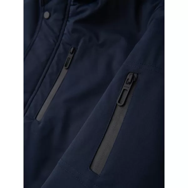  Palton pentru bărbați OMBRE OM-JAPJ-0316 ALBASTRU MARIN 
