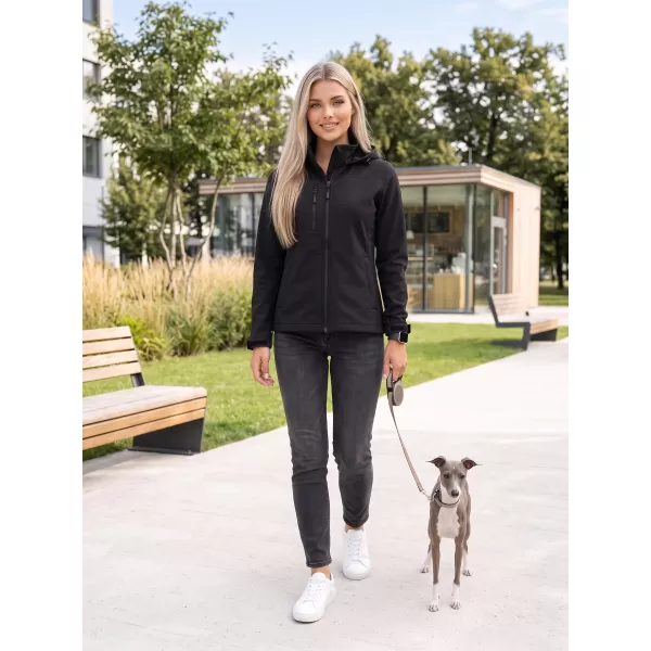  Jachetă softshell pentru femei ALTISPORT NoPrint NP/ALW945 NEGRU 