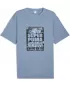 Tricou pentru bărbați PUMA GRAPHIC WORLD TOUR TEE 632112-34 ALBASTRU RECE