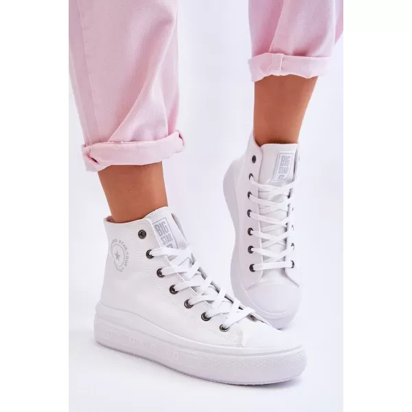  Adidași de damă BIG STAR LL274A183 WHITE Pantofi Big Star 