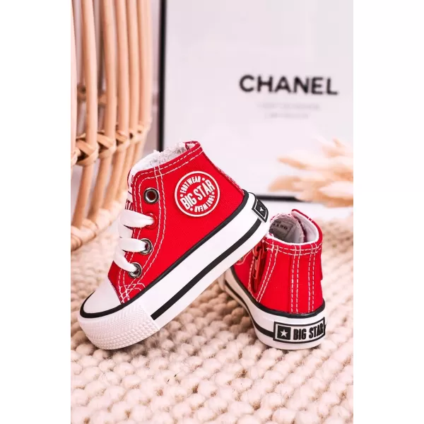  Adidasi copii BIG STAR HH374190 RED Pantofi Big Star 
