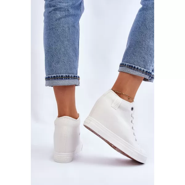  Adidași de damă BIG STAR LL274035 WHITE Pantofi Big Star 