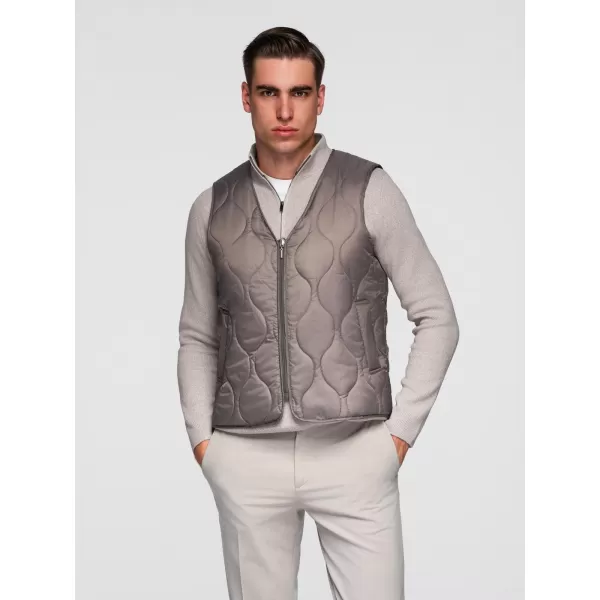  Palton pentru bărbați OMBRE OM-COLC-0139 FRASIN 