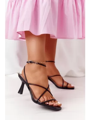 Sandale de dama S.BARSKI C420-11 NEGRU