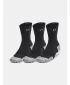 Șosete UNDER ARMOUR UA AD RUN CUSHION CREW (3 PÁRY) 1387043-001 NEGRU