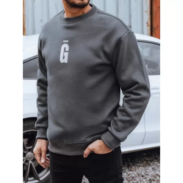  Hanorac pentru bărbați DSTREET BX5921 GRI ÎNCHIS 