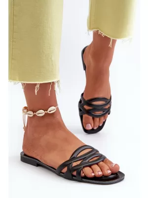 Sandale de dama BOTO MOLDELA 31344 NEGRU
