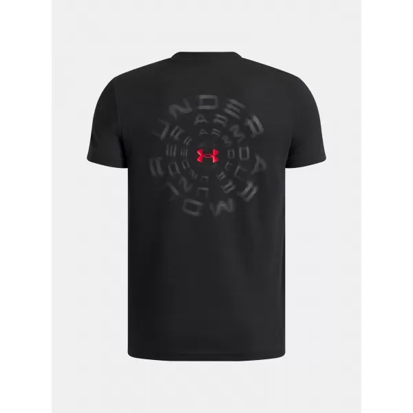  Tricou băieți UNDER ARMOUR UA B WM BLUR SS 6009269-001 NEGRU 