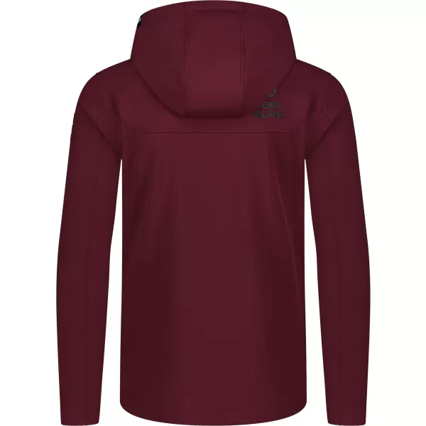  Jachetă softshell pentru bărbați NORDBLANC CANOPY NBSSM8340 BURGUNDIA 