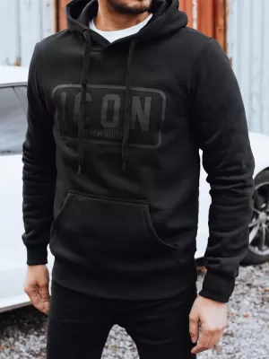 Hanorac pentru bărbați DSTREET BX5919 NEGRU