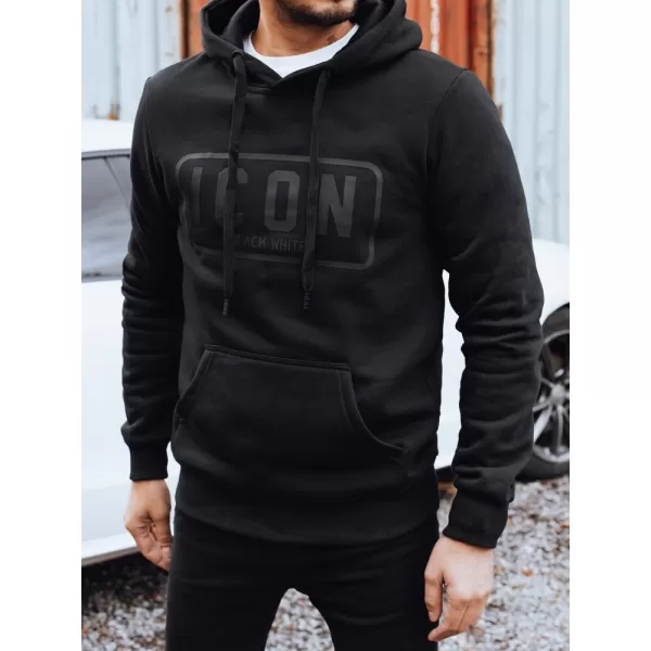  Hanorac pentru bărbați DSTREET BX5919 NEGRU 