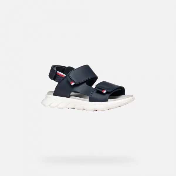  Sandale pentru baieti GEOX SANDAL AIRADYUM J55F1B0009BC0735 ALBASTRU ÎNCHIS 